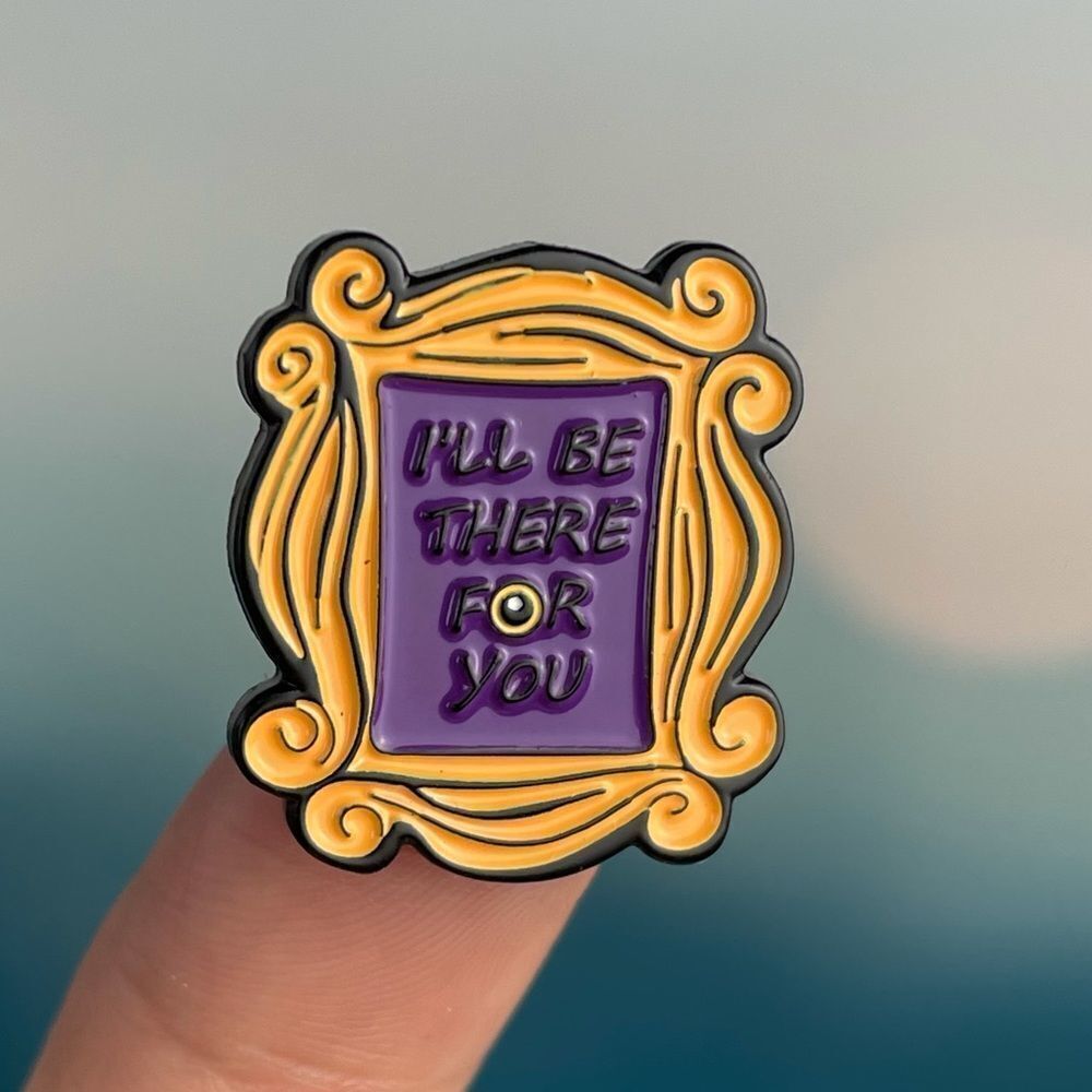 FRIENDS Frame Enamel Pin/ Brooch Lapel